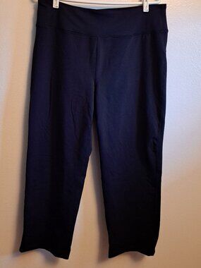 Lands End Women's Active Crop Yoga Pants /Leggings